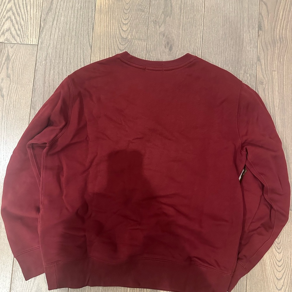 Polo Ralph Lauren Polo Bear Sweatshirt Burgundy Men’s M Iconic Graphic - Picture 3 of 3